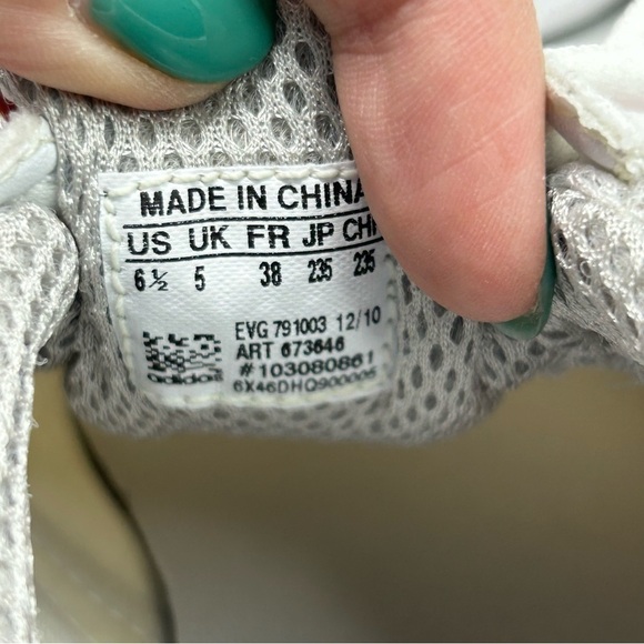 Adidas Pink, White & Gray Traxion Lite FM S Golf Shoes Size 6.5 Outdoors Summer - Picture 13 of 16